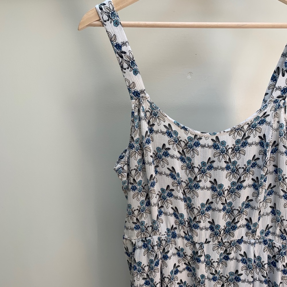 Aqua • from Bloomingdale's Floral Jumpsuit - Picture 1 of 6